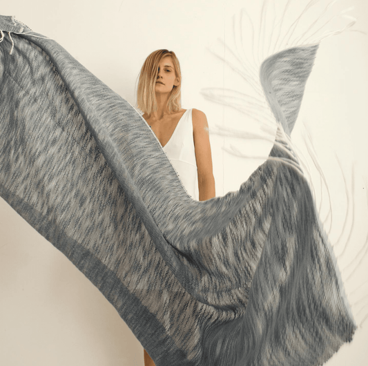 Shawl - Blue